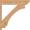Ekena Millwork Imperial Slat Smooth Outlooker, Western Red Cedar, 7 1/2"W x 38"D x 38"H OUT08X38X38IMP06SWR - alternate 4